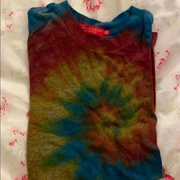 N. Philanthropy tie dye tee worn once XS - Picture 1 of 3